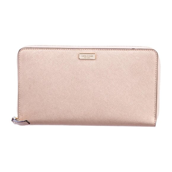 kate spade Handbags - Kate Spade Newbury Lane Neda Zip Around Wallet. Peach